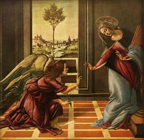 sandro botticelli castello aankondiging