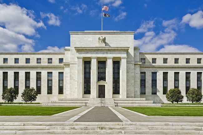 Federal Reserve-gebouw in Washington, DC.