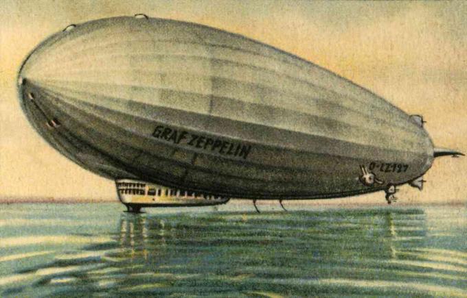 De Duitse 'Graf Zeppelin'