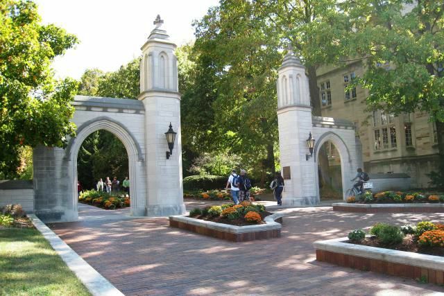 Sample Gates aan de Indiana University Bloomington