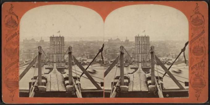 De Brooklyn Bridge Footbridge