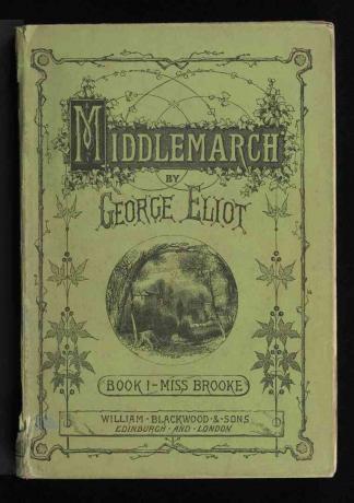 boekomslag van volume 1 van Middlemarch door George Eliot