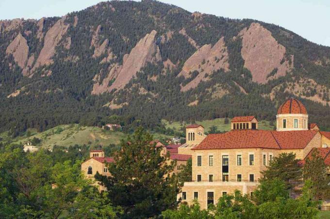 Universiteit van Colorado en Flatirons