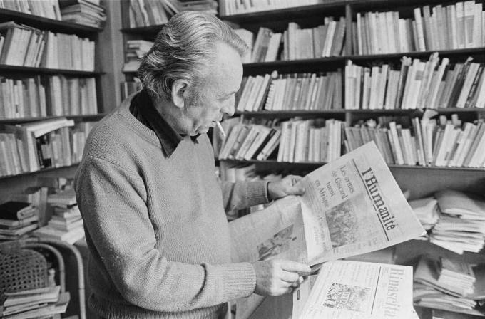 Filosoof Louis Althusser Reading