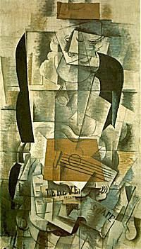 "Vrouw met gitaar" - Georges Braque