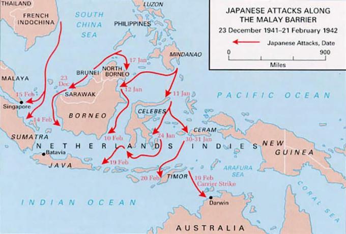 Java Sea Map