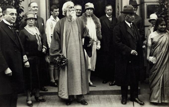 Bengaalse dichter Rabindranath Tagore