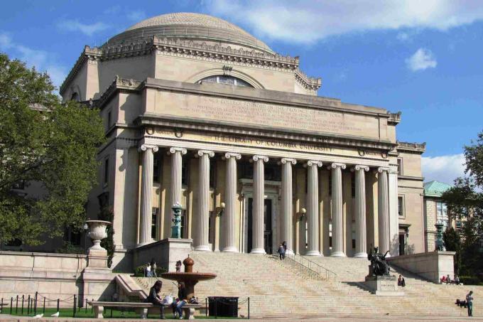 Lage bibliotheek aan de Columbia University