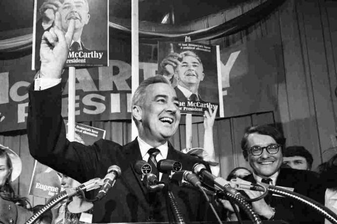 Eugene McCarthy in 1968