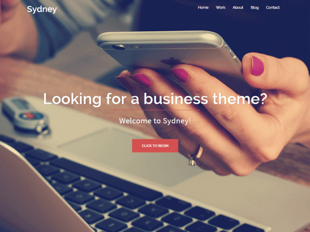 Sydney WordPress-thema