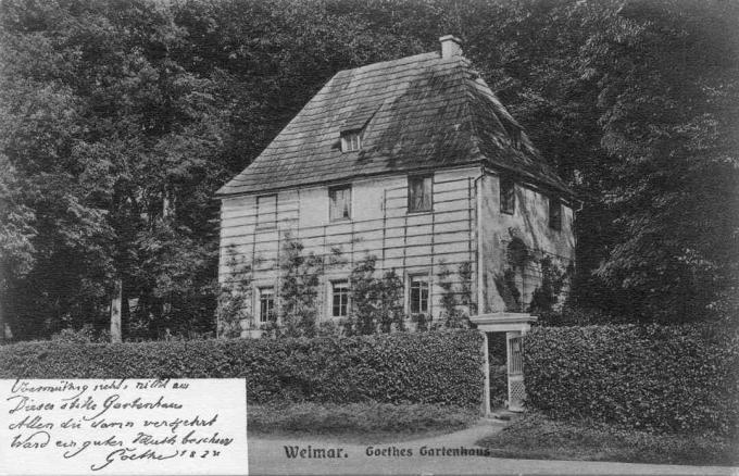 Goethe's tuinhuis