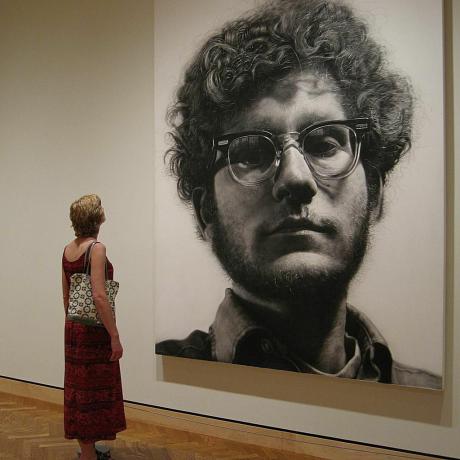 "Frank" - Chuck Close