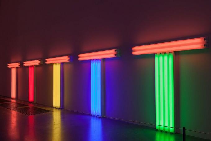 dan flavin zonder titel don judd