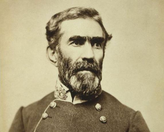 Portret van Braxton Bragg