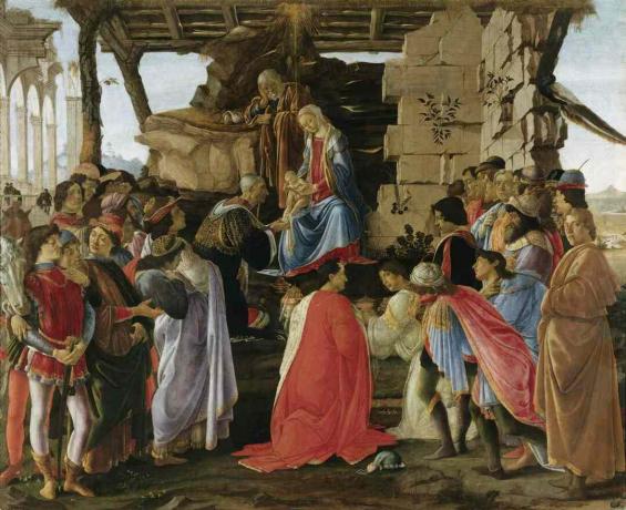 sandro botticelli aanbidding van de koningen