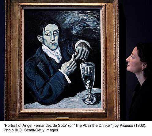 "De absintdrinker" - Picasso