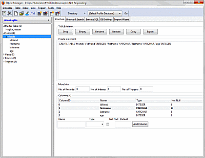 SQLiteManager