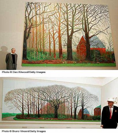 David Hockney Bigger Trees Near Warter