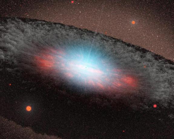 NASA Galaxy Hunter: Huge Black Holes Stifle Star Formation