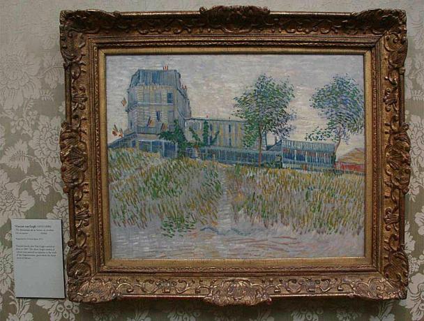 "The Restaurant de la Sirene, at Asnieres" - Vincent van Gogh