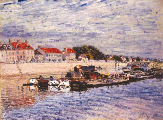 Alfred Sisley aken op de loing