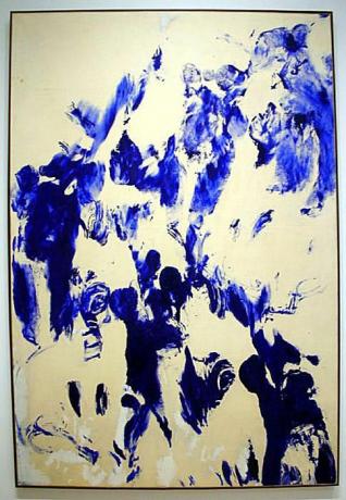 "Living Paintbrush" - Yves Klein