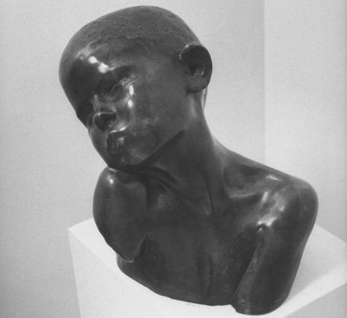 Constantin Brancusi jongensbeeld