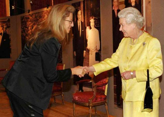 HKH Koningin Elizabeth II organiseert de receptie voor Amerikanen in het VK