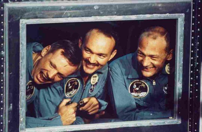 Apollo 11 Astronauten in quarantaine
