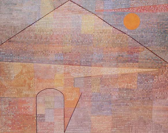 Ad Parnassum door Paul Klee