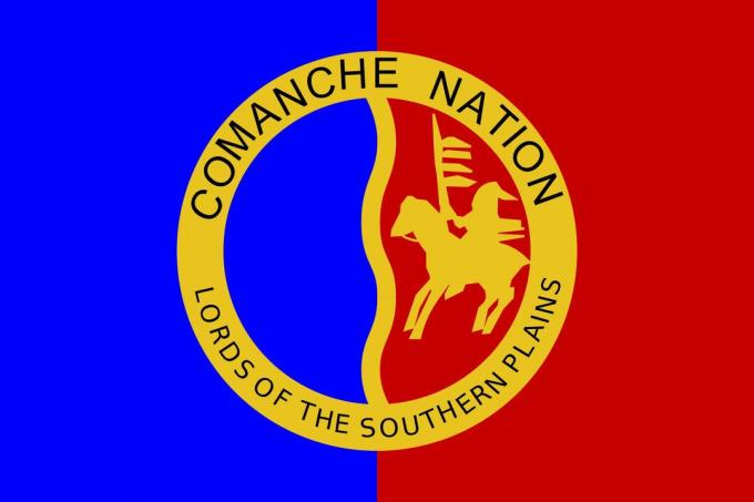 Vlag van de Comanche Nation