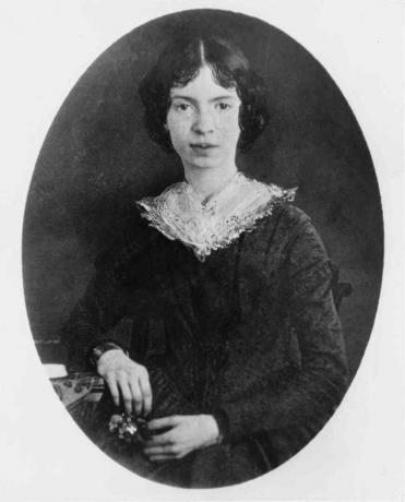 Portret van Emily Dickinson