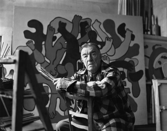 Franse schilder Fernand Leger