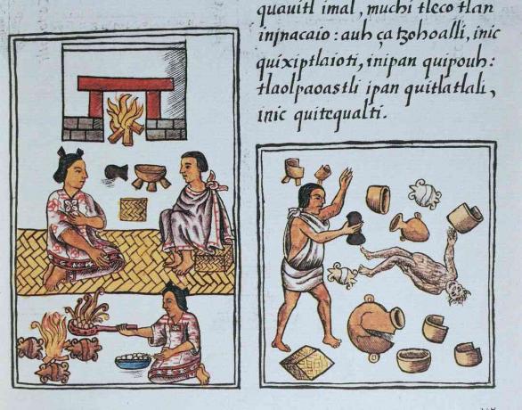 Florentijnse Codex, Nahuatl en Spaans